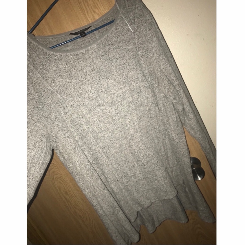 Soft long sleeved top